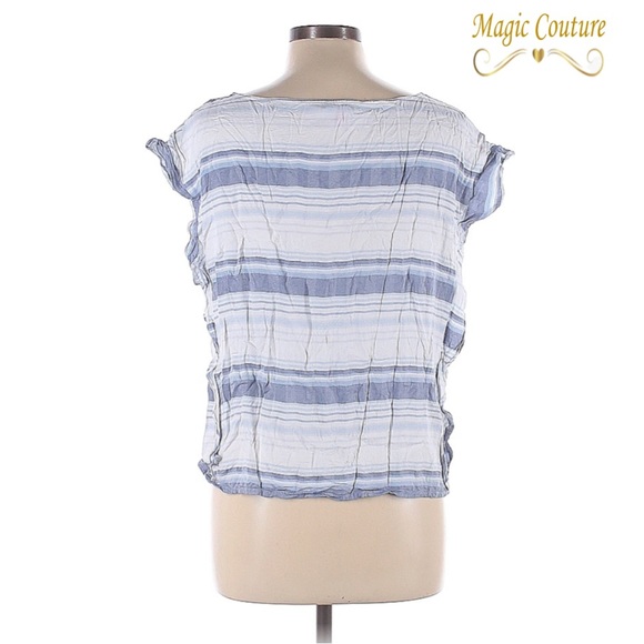 Vince Camuto Blue and White Striped Top💙🤍💙 - Picture 3 of 3